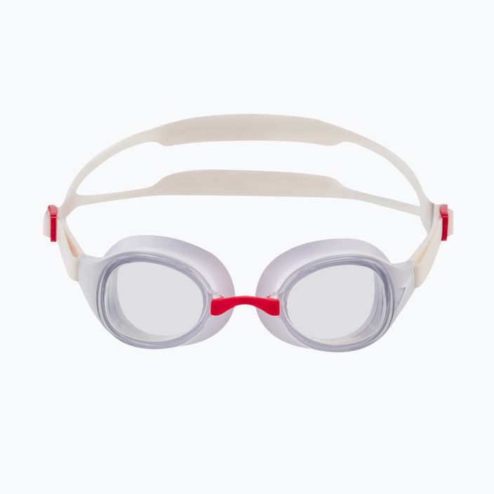 Speedo Hydropure balti/raudoni/skaidrūs plaukimo akiniai 68-126698142 2