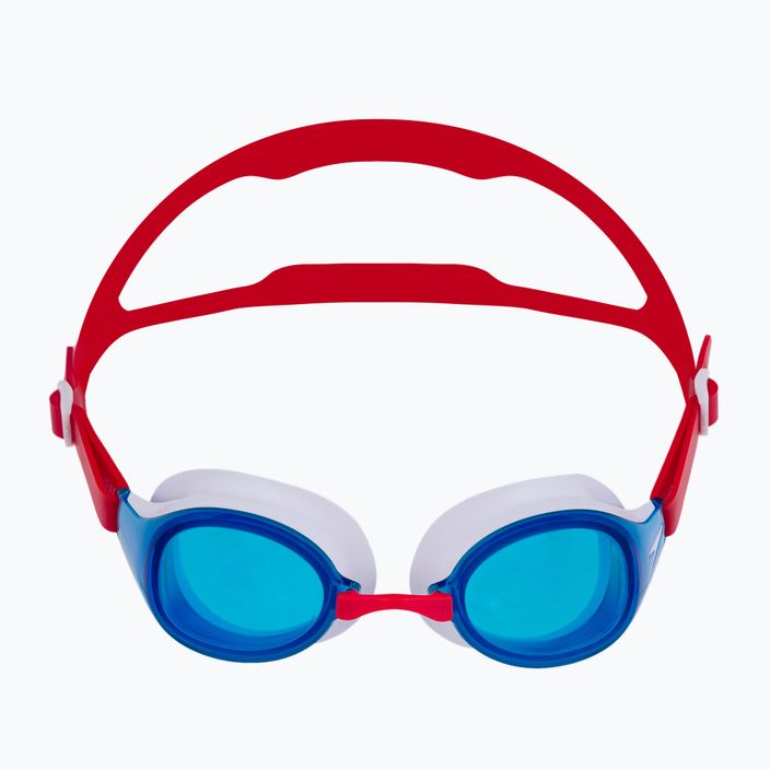 Speedo Hydropure Junior raudoni/balti/mėlyni vaikiški plaukimo akiniai 8-126723083 2