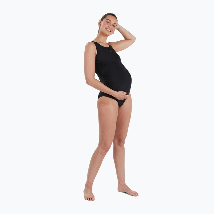 Speedo Maternity Fitness vientisas maudymosi kostiumėlis nėščiosioms juodas 8-129110001 6