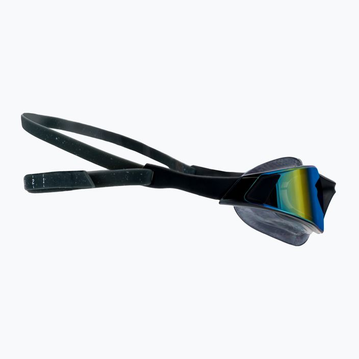 Speedo Aquapulse Pro Mirror oksid pilkos/juodos/apelsinų aukso spalvos plaukimo akiniai 68-12263F982 3