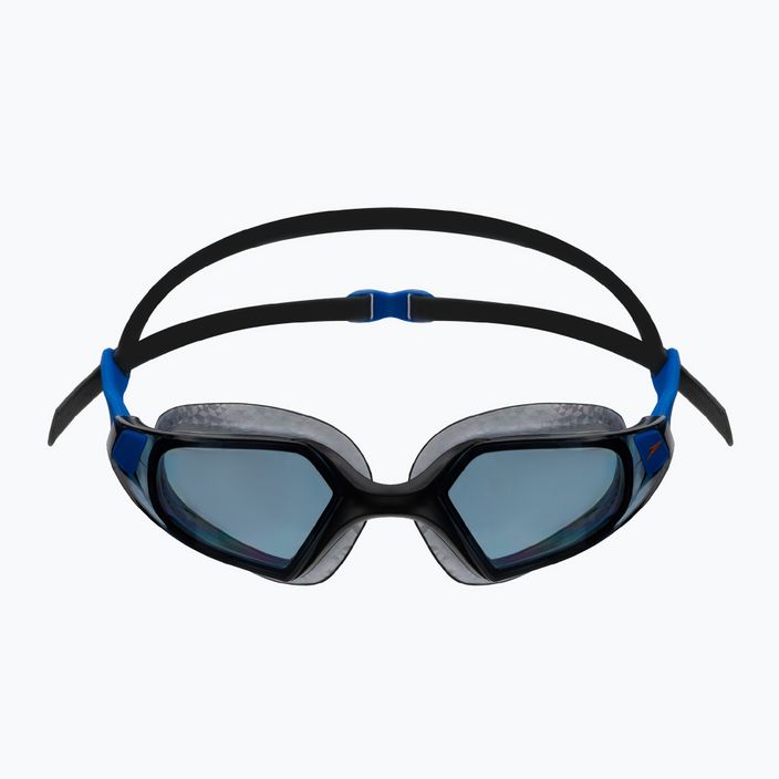 Speedo Aquapulse Pro oxid pilki/mėlyni liepsnos/mėlyni dūmai plaukimo akiniai 68-12264F983 2