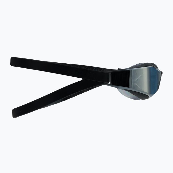 Speedo Fastskin Hyper Elite Mirror juodi/oksidiniai pilki/chromuoti plaukimo akiniai 68-12818F976 3