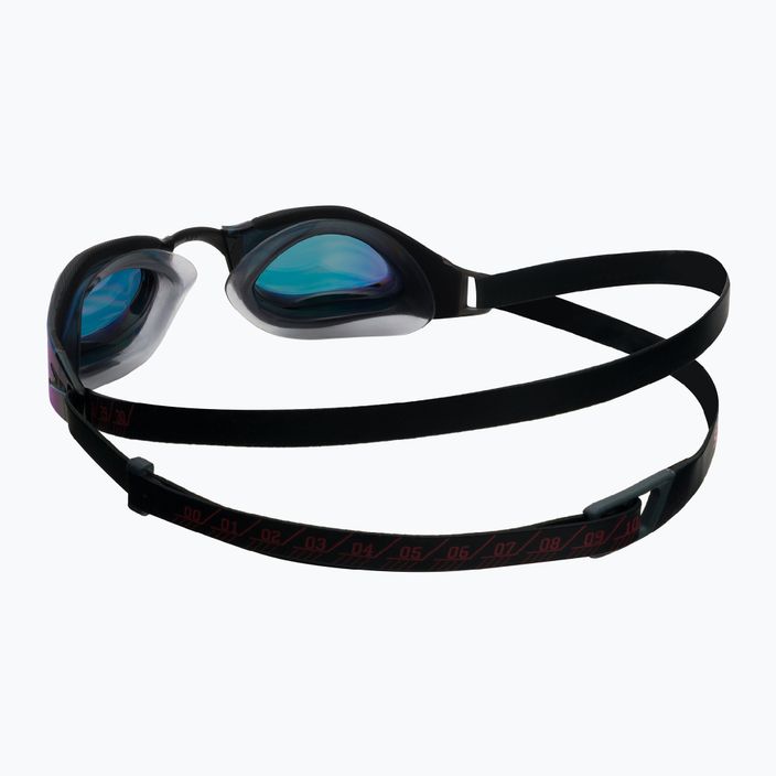 Speedo Fastskin Hyper Elite Mirror plaukimo akiniai juoda/oksidinė pilka/žėrinčiai auksinė 68-12818F977 4