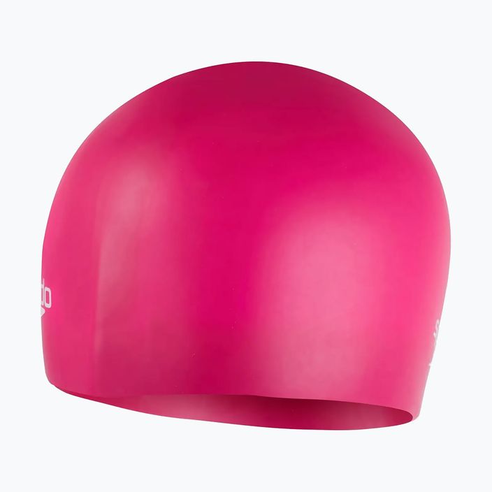 Speedo Plain Moulded rožinė plaukimo kepurė 8-70984B495 3