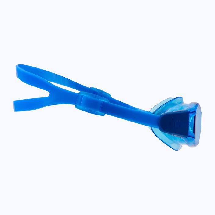 Speedo Mariner Pro gražūs mėlyni/tranšviečiantys/balti/mėlyni plaukimo akiniai 8-13534D665 3