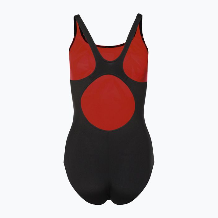 Speedo Hyperboom Placement Muscleback moteriškas vientisas maudymosi kostiumėlis juodas 68-08694G715 2