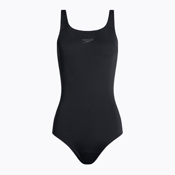 Speedo Eco Endurance+ Medalist moteriškas vientisas maudymosi kostiumėlis juodas 68-13471