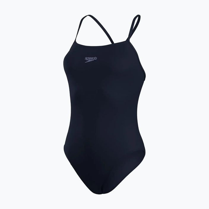 Moteriškas vientisas plaukimo kostiumas Speedo Endurance+ Thinstrap true navy 2