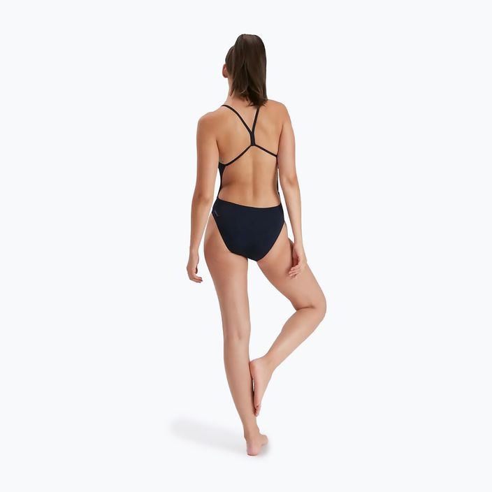 Moteriškas vientisas plaukimo kostiumas Speedo Endurance+ Thinstrap true navy 5