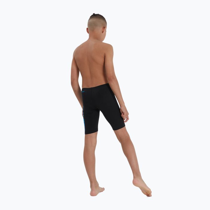 Speedo HyperBoom Logo vaikiški plaukimo marškinėliai juodi 68-09531G719 3