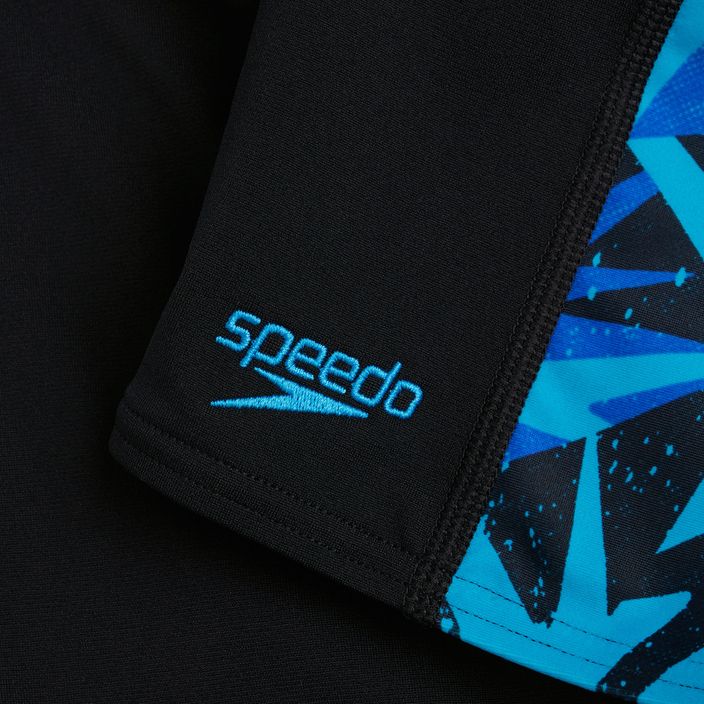 Speedo HyperBoom Logo vaikiški plaukimo marškinėliai juodi 68-09531G719 4