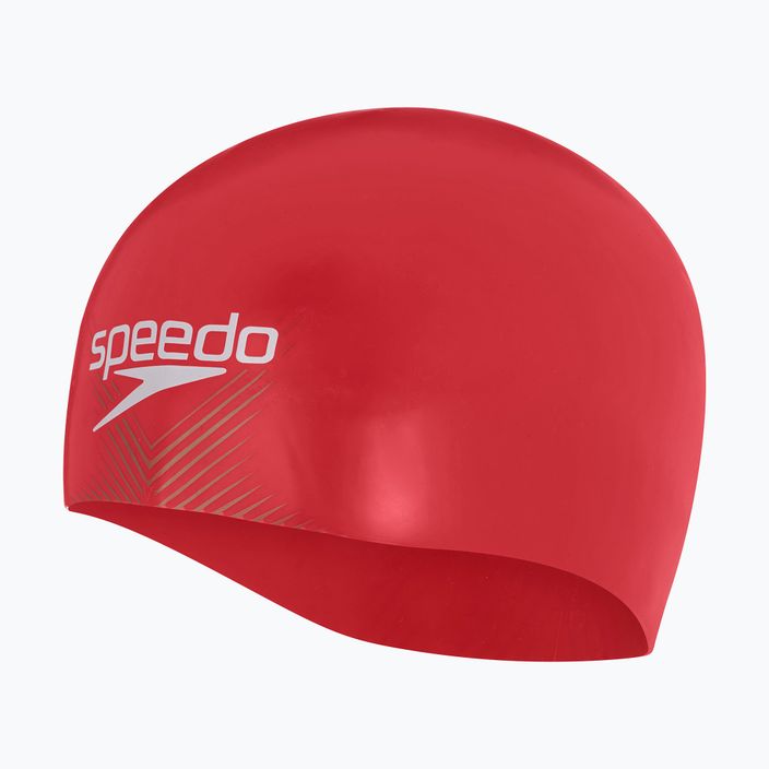 Speedo Fastskin plaukimo kepurė raudona 68-08216H185 4