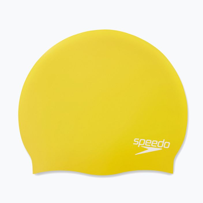 Speedo paprastoji silikoninė plaukimo kepuraitė geltonos spalvos 68-70984 4