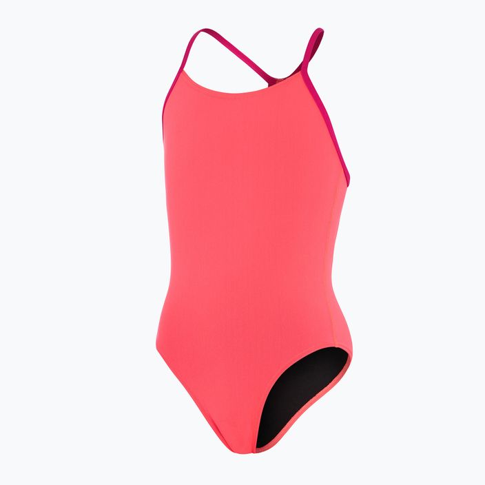 Speedo Lane Line Back Solid pink 68-13441 vaikiškas vientisas maudymosi kostiumėlis 4