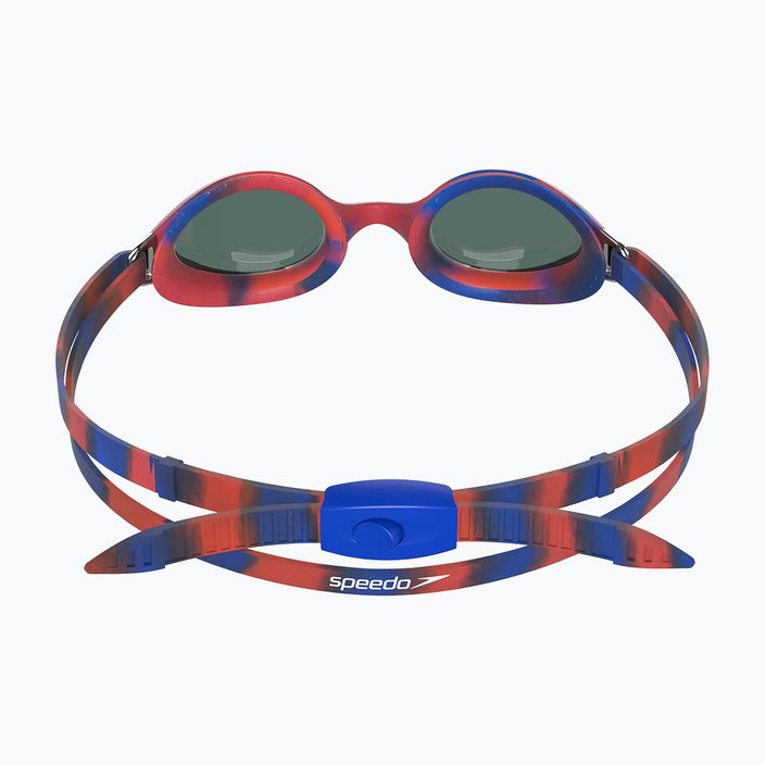 Vaikiški plaukimo akiniai Speedo Hyper Flyer Mirror navy/red/grey 2