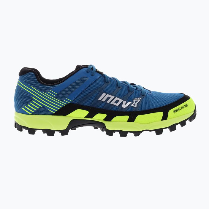 Vyriški bėgimo bateliai Inov-8 Mudclaw 300 blue/yellow 000770-BLYW 12