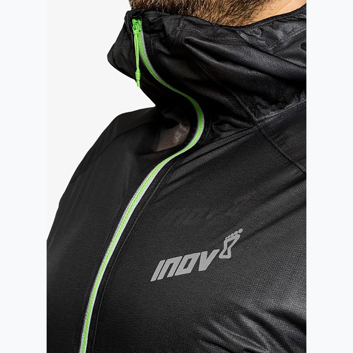 Bėgimo striukė Inov-8 Raceshell Half Zip black 6