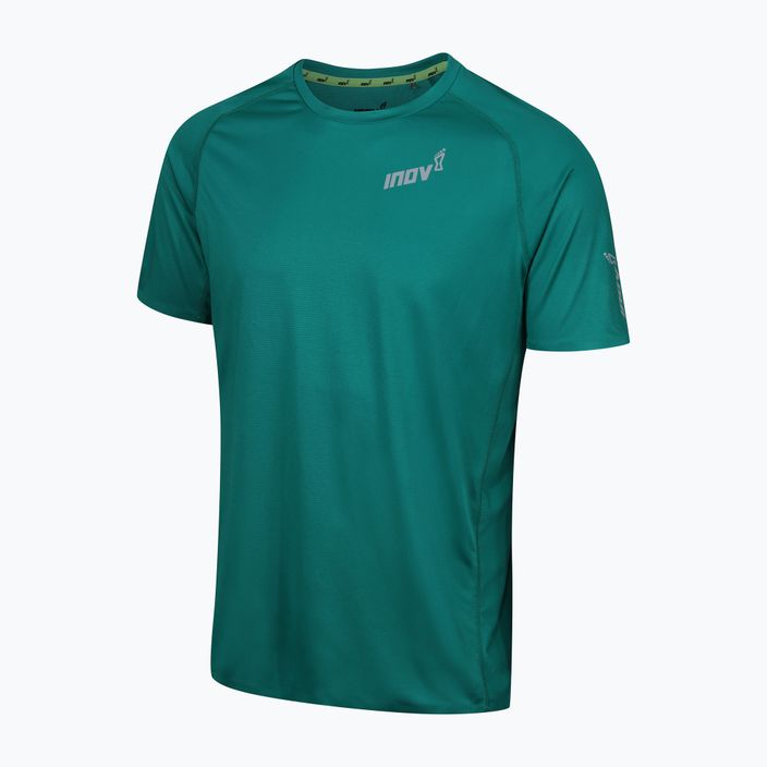 Vyriški bėgimo marškinėliai Inov-8 Base Elite SS dark green 2