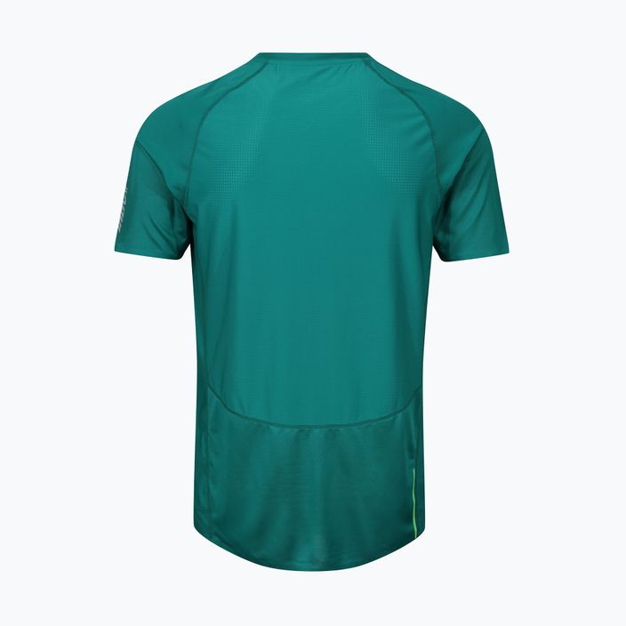 Vyriški bėgimo marškinėliai Inov-8 Base Elite SS dark green 3