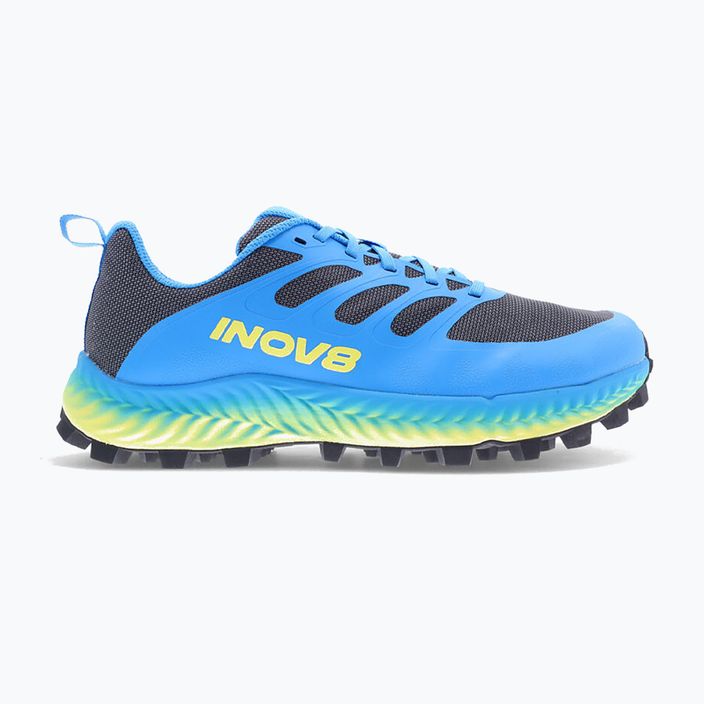 Vyriški bėgimo bateliai Inov-8 Mudtalon dark grey/blue/yellow 8