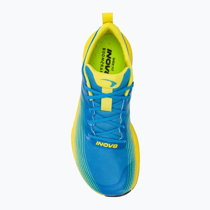 Vyriški bėgimo bateliai Inov-8 Trailfly Speed blue/yellow 5