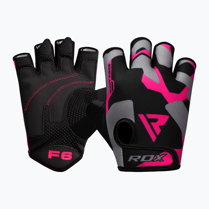 Treniruočių pirštinės RDX Sumblimation F6 pink