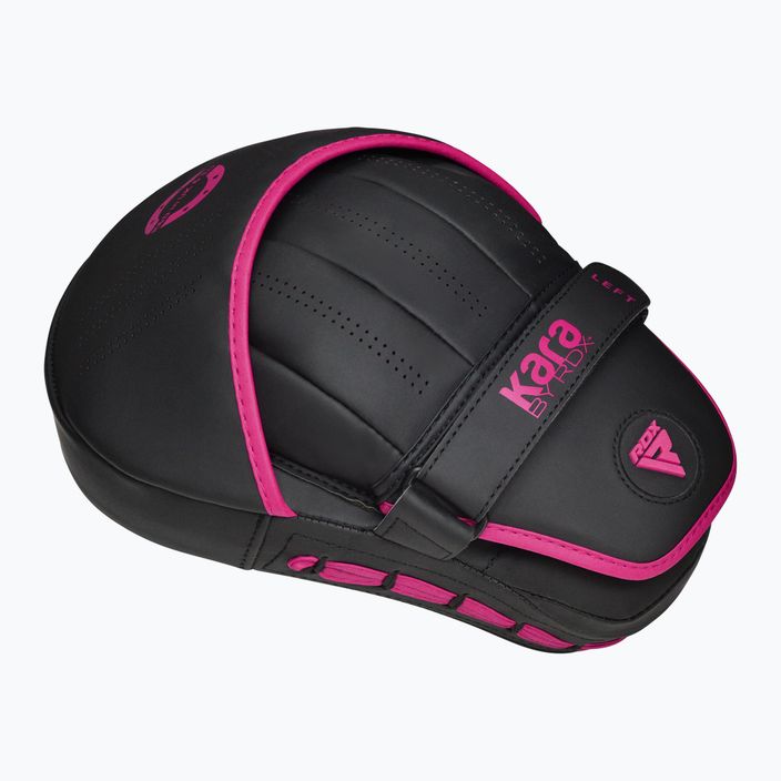 Treniruočių letenos RDX Focus Pad F6 matte pink 3