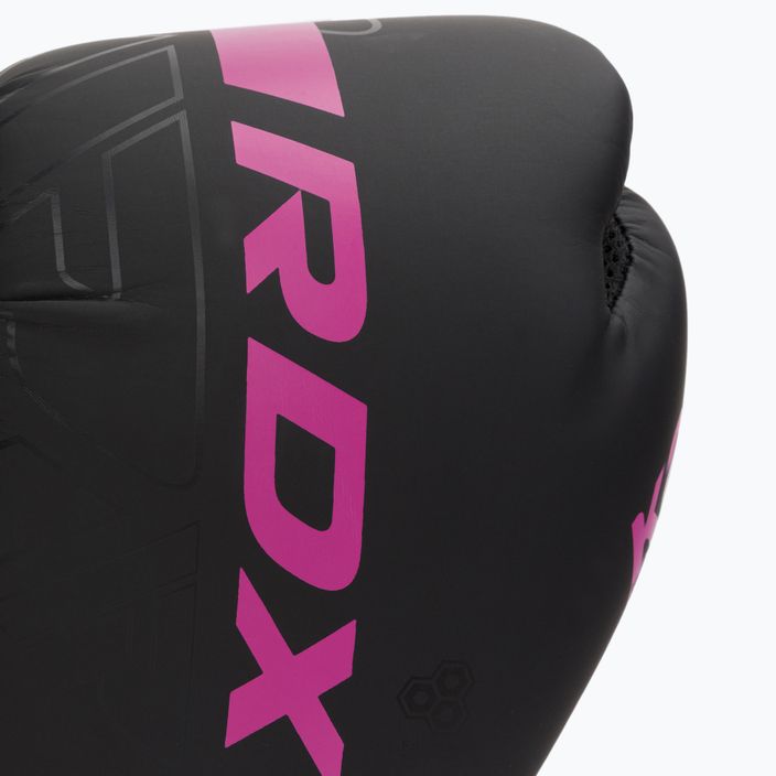 RDX F6 juodos/rožinės bokso pirštinės BGR-F6MP 6