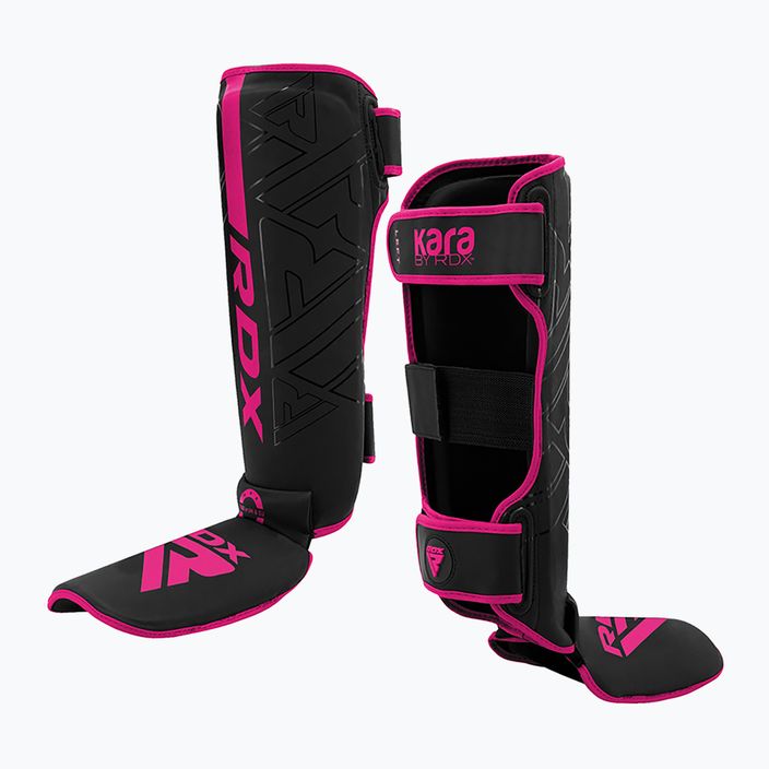 Blauzdų ir pėdų apsaugos RDX F6 Shin Instep pink 3