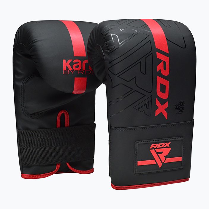 Bokso prštinės RDX F6 Bag Mitts red 2