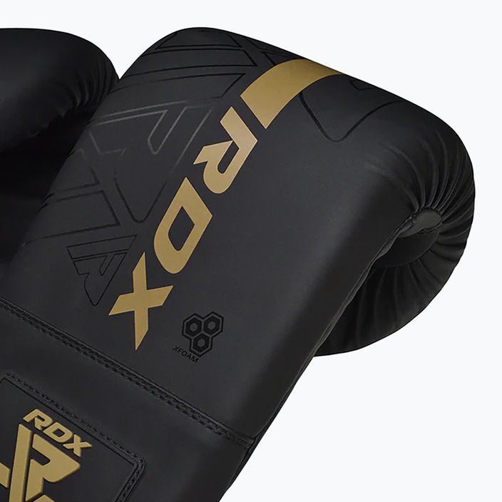 Bokso prštinės RDX F6 Bag Mitts golden 3