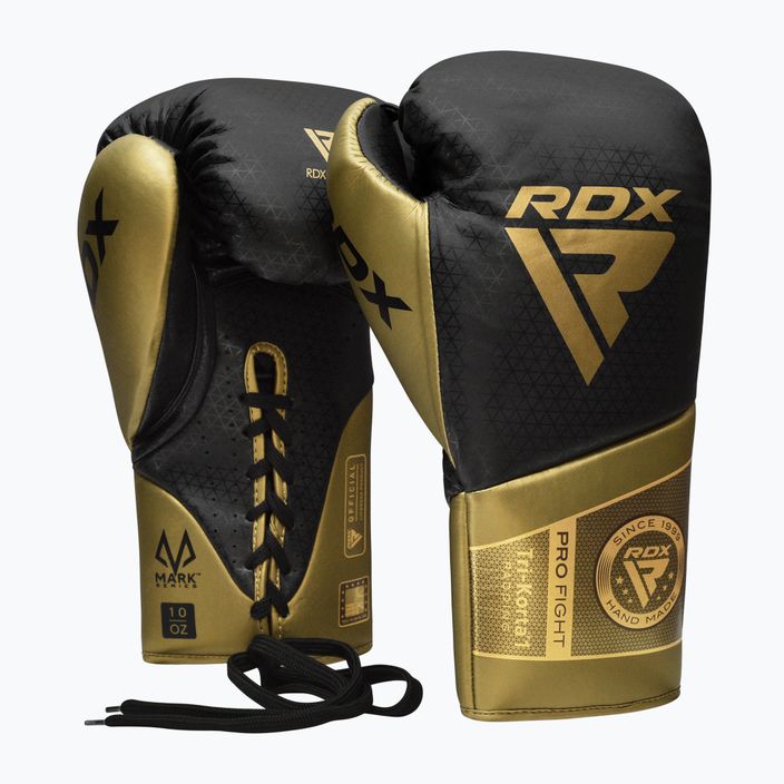 Bokso pirštinės RDX K1 Mark Pro Fight Boxing golden 2