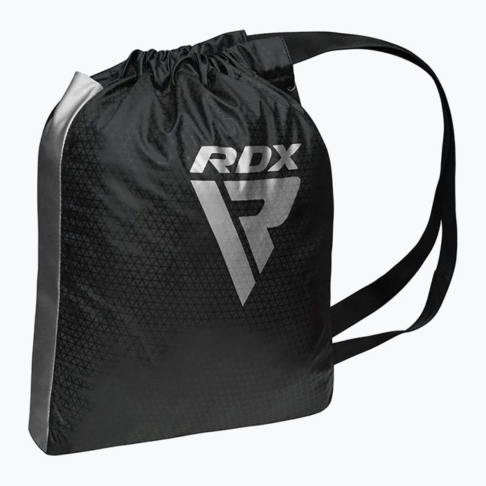 Bokso šalmas RDX L1 Mark Pro Cheek Boxing Training Head Guard silver 5