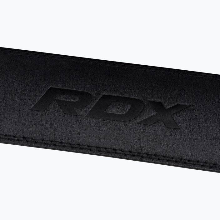 Svorio kilnojmo diržas RDX Belt 4" Leather black 6