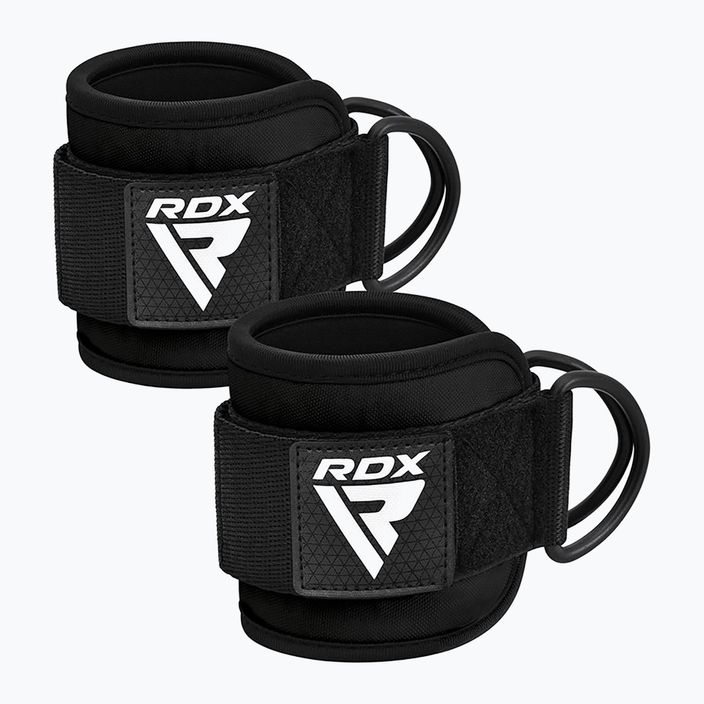 Kulkšnies kablio dirželiai RDX Gym Ankle Pro A4 black WAN-A4B-P 2