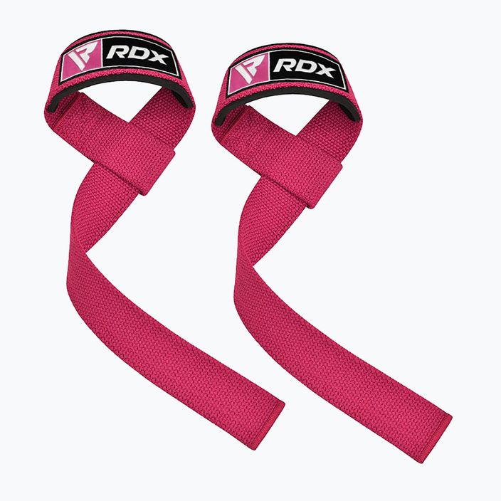 RDX viengubi sunkiosios atletikos diržai rožinės spalvos WAN-W1P+