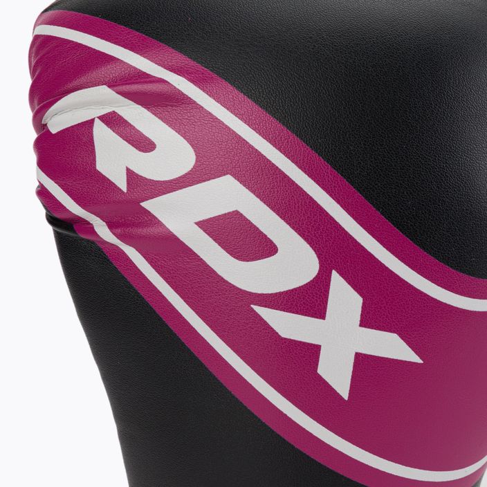 RDX vaikiškos bokso pirštinės juodos ir rožinės spalvos JBG-4P 9