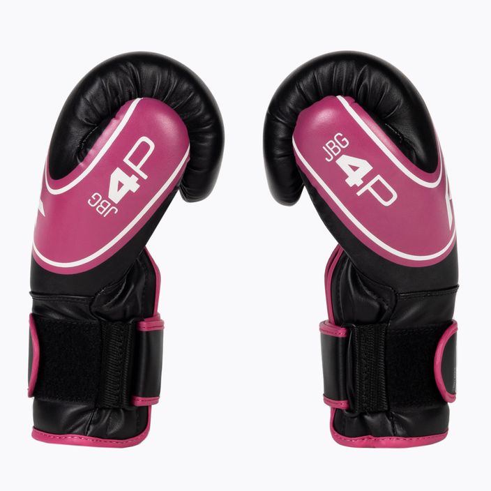 RDX vaikiškos bokso pirštinės juodos ir rožinės spalvos JBG-4P 7