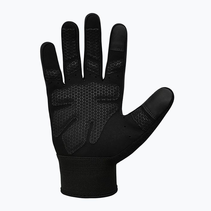 Treniruočių pirštinės RDX W1F Full Finger black 3