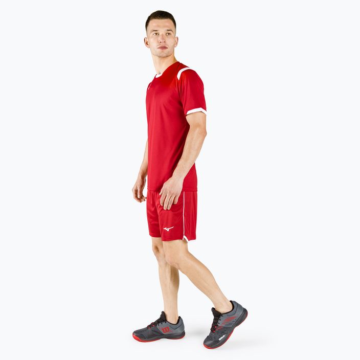 Vyriški Mizuno High-Kyu treniruočių šortai raudoni V2EB700162 2
