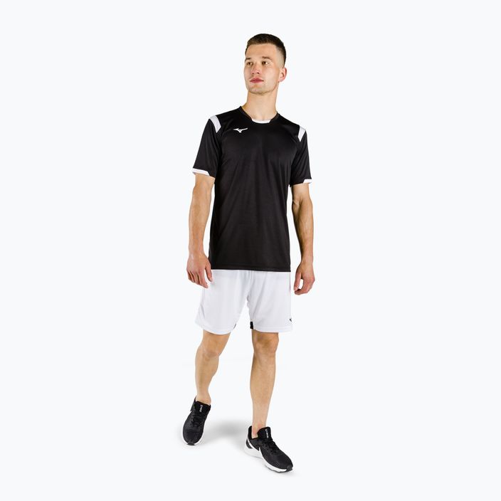 Mizuno Premium Handball vyriški treniruočių marškinėliai juodi X2FA9A0209 2