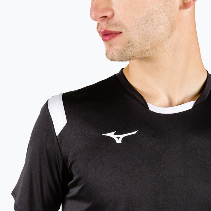 Mizuno Premium Handball vyriški treniruočių marškinėliai juodi X2FA9A0209 4