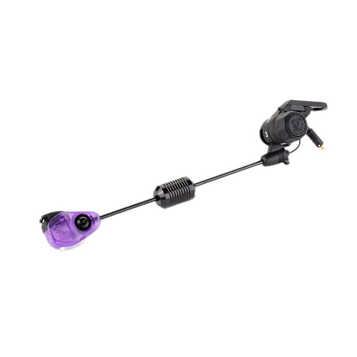 Nash Tackle Siren Night Glo Swing-Arm karpinis švyturėlis violetinės spalvos T5477 2