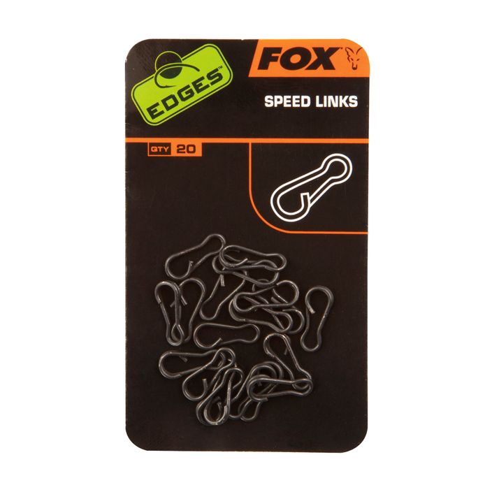 Fox International Edges Speed Links karpinių žiedų tvirtinimo detalės juodos spalvos CAC532 2