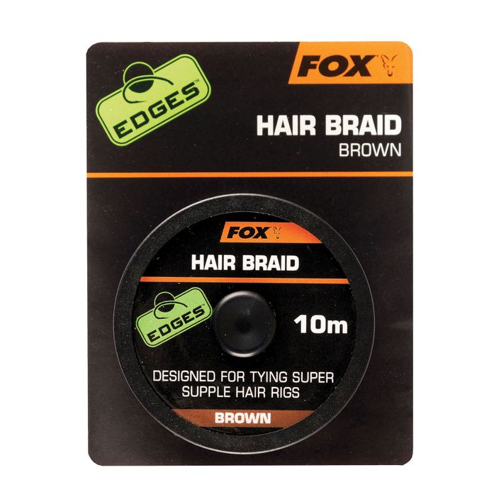 Fox International Edges plaukų pynutė ruda CAC565 karpių pynutė 2