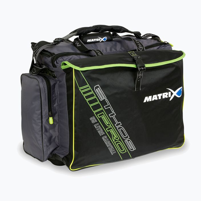 Matrix Pro Ethos Carryall žvejybos reikmenų krepšys pilkas GLU 6