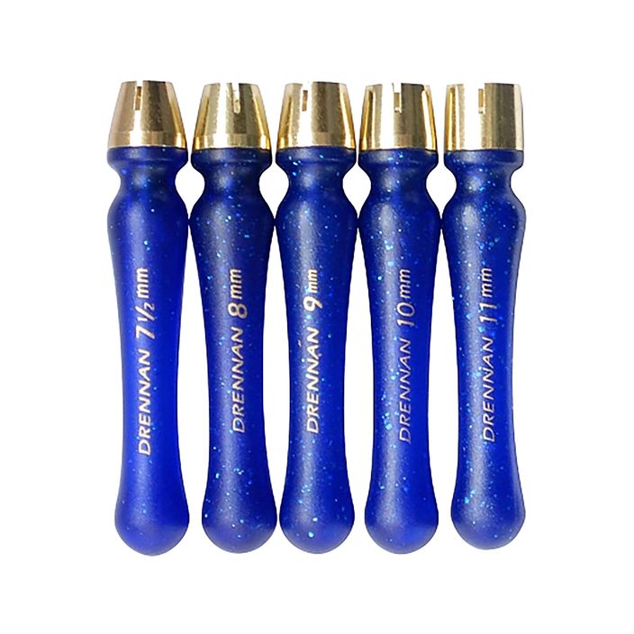 Drennan žalvariniai perforatoriai su galvutėmis 5 duonos perforatorių rinkinys, mėlynos spalvos TABP002 2