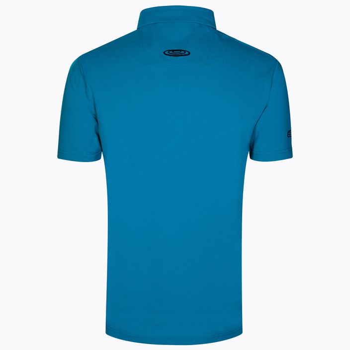 Drennan Aqua Polo žvejybos marškinėliai mėlyni CSDAP006 2