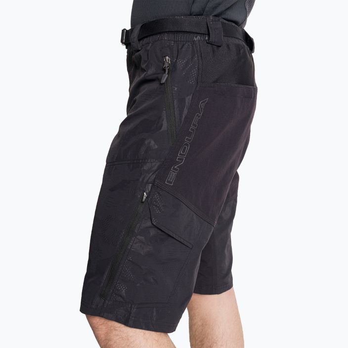 Vyriški dviračių šortai Endura Hummvee Short black camouflage 3