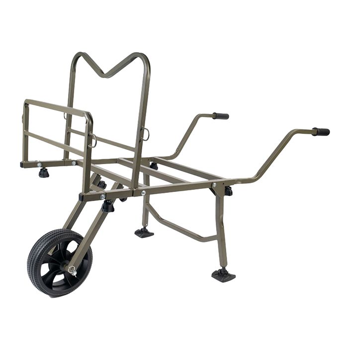 Korum Transition Compact Barrow transportavimo vežimėlis žalias K0290058 2